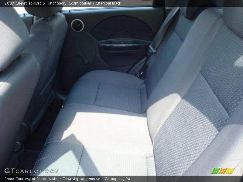Cosmic Silver / Charcoal Black 2007 Chevrolet Aveo 5 Hatchback