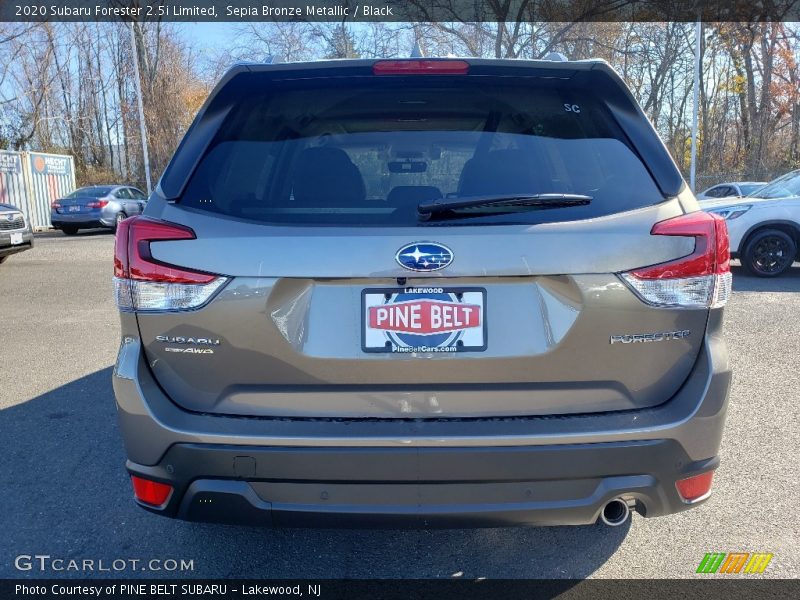 Sepia Bronze Metallic / Black 2020 Subaru Forester 2.5i Limited