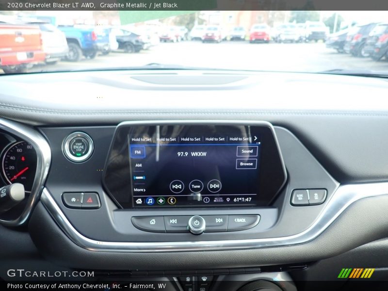 Graphite Metallic / Jet Black 2020 Chevrolet Blazer LT AWD