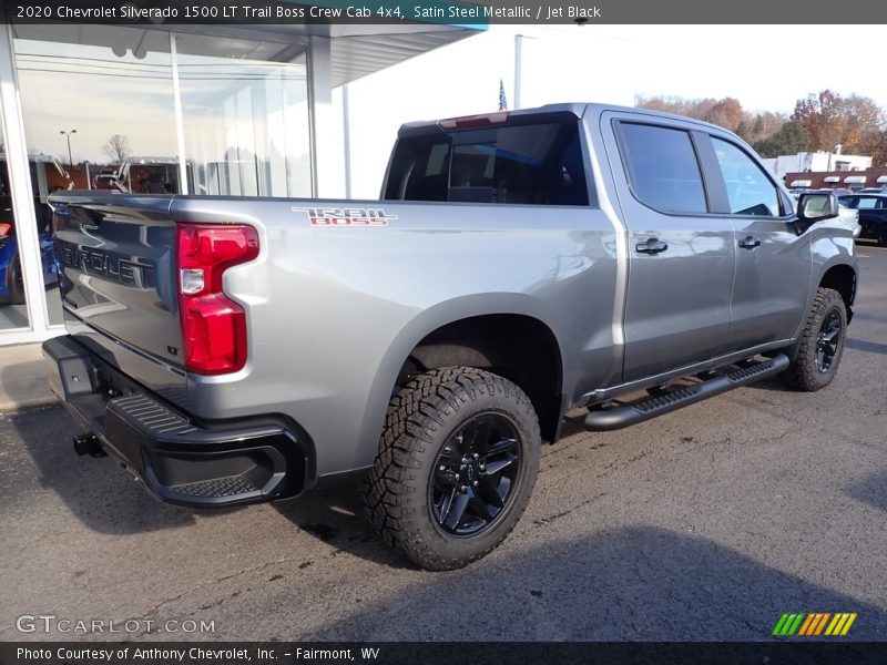 Satin Steel Metallic / Jet Black 2020 Chevrolet Silverado 1500 LT Trail Boss Crew Cab 4x4