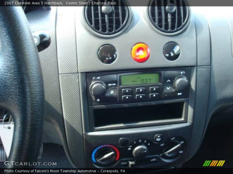 Cosmic Silver / Charcoal Black 2007 Chevrolet Aveo 5 Hatchback