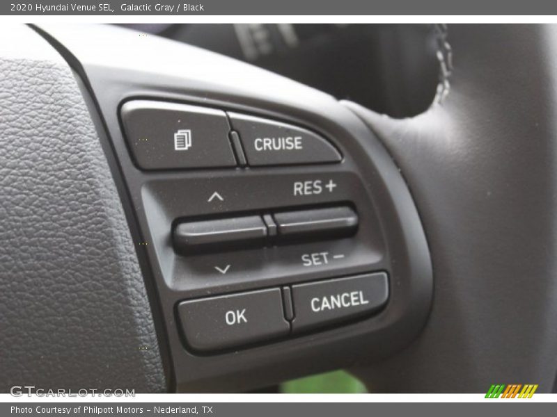 Galactic Gray / Black 2020 Hyundai Venue SEL