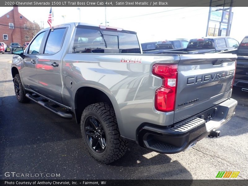 Satin Steel Metallic / Jet Black 2020 Chevrolet Silverado 1500 LT Trail Boss Crew Cab 4x4