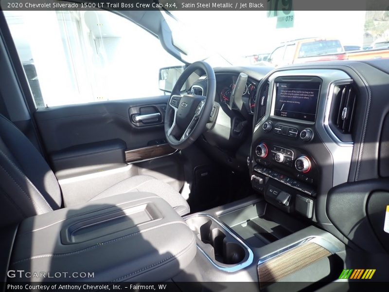 Satin Steel Metallic / Jet Black 2020 Chevrolet Silverado 1500 LT Trail Boss Crew Cab 4x4