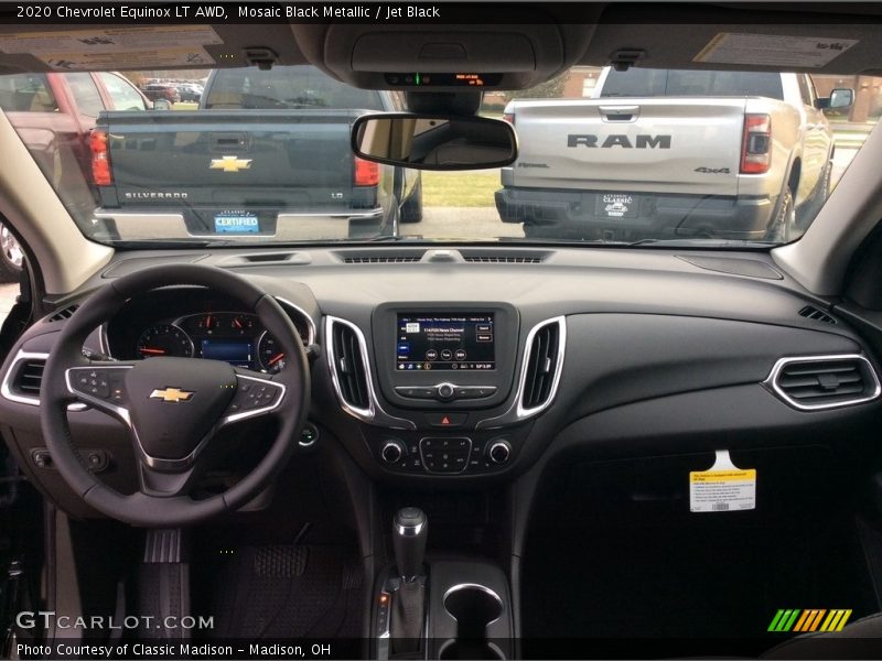 Mosaic Black Metallic / Jet Black 2020 Chevrolet Equinox LT AWD