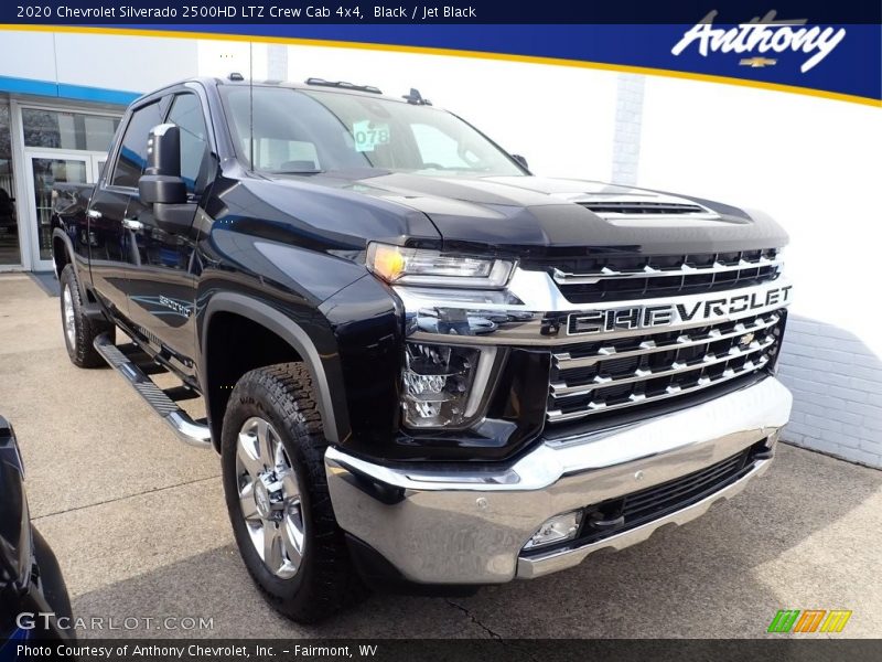 Black / Jet Black 2020 Chevrolet Silverado 2500HD LTZ Crew Cab 4x4