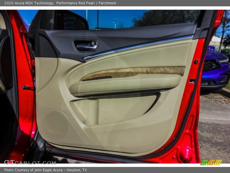 Performance Red Pearl / Parchment 2020 Acura MDX Technology