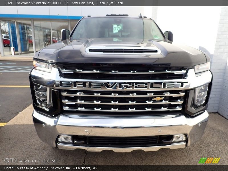 Black / Jet Black 2020 Chevrolet Silverado 2500HD LTZ Crew Cab 4x4