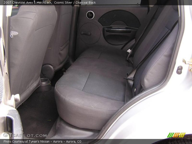 Cosmic Silver / Charcoal Black 2007 Chevrolet Aveo 5 Hatchback