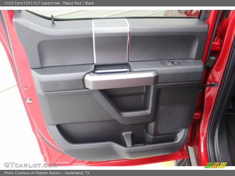 Rapid Red / Black 2020 Ford F150 XLT SuperCrew