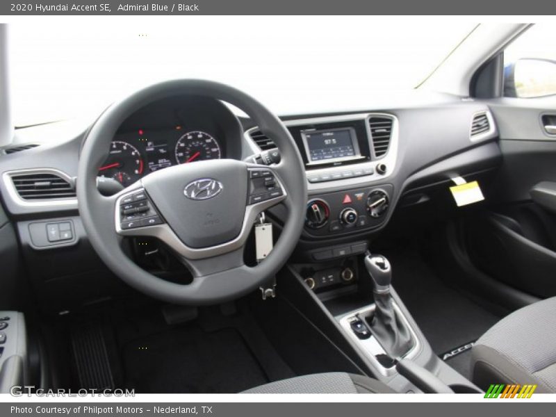 Dashboard of 2020 Accent SE