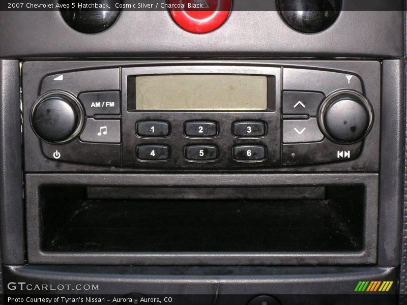Cosmic Silver / Charcoal Black 2007 Chevrolet Aveo 5 Hatchback