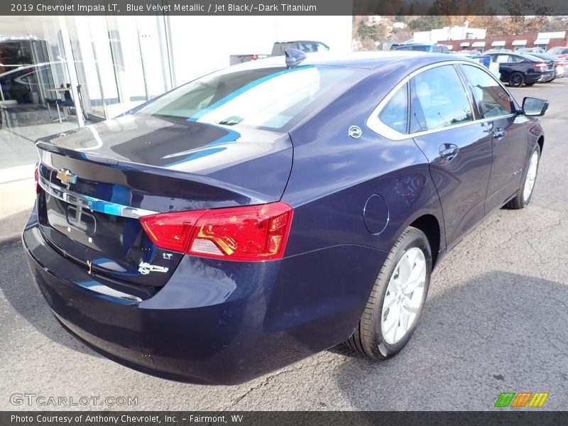 Blue Velvet Metallic / Jet Black/­Dark Titanium 2019 Chevrolet Impala LT