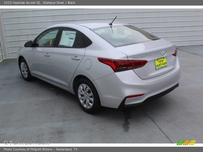 Olympus Silver / Black 2020 Hyundai Accent SE