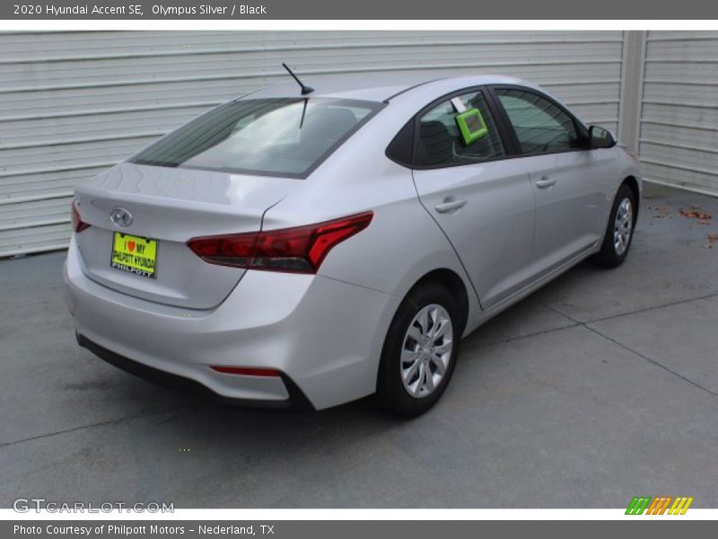 Olympus Silver / Black 2020 Hyundai Accent SE