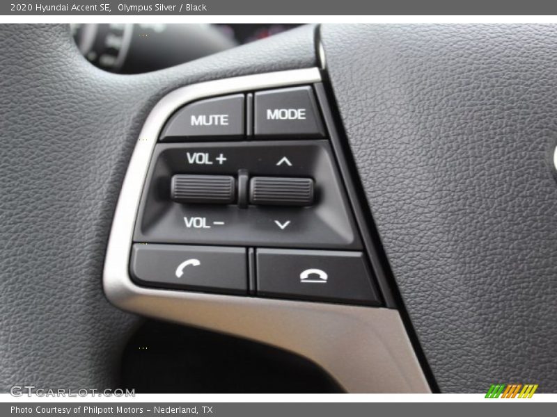 Olympus Silver / Black 2020 Hyundai Accent SE