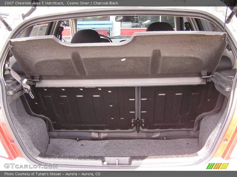 Cosmic Silver / Charcoal Black 2007 Chevrolet Aveo 5 Hatchback
