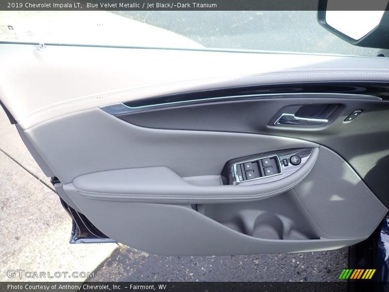 Blue Velvet Metallic / Jet Black/­Dark Titanium 2019 Chevrolet Impala LT