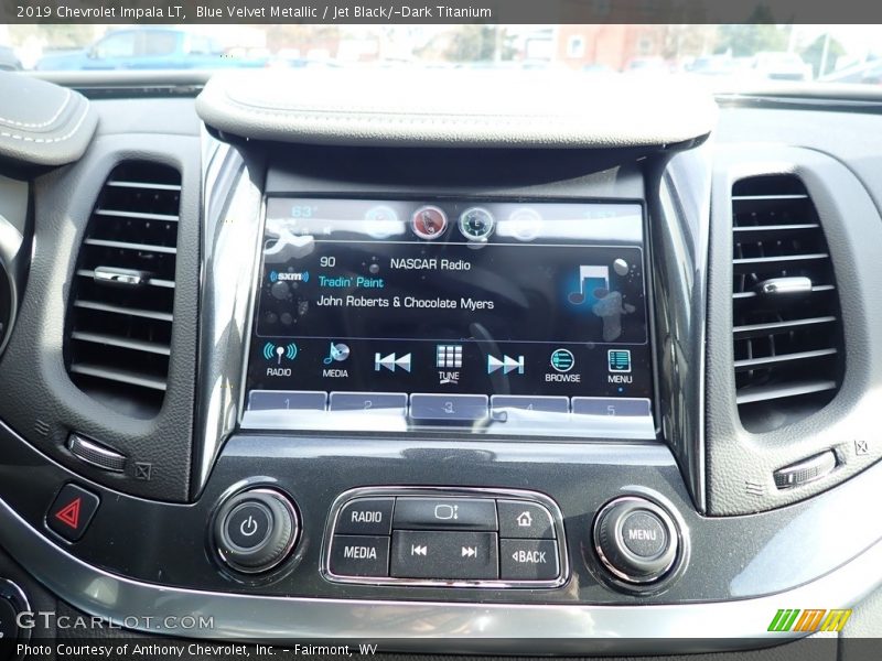 Blue Velvet Metallic / Jet Black/­Dark Titanium 2019 Chevrolet Impala LT
