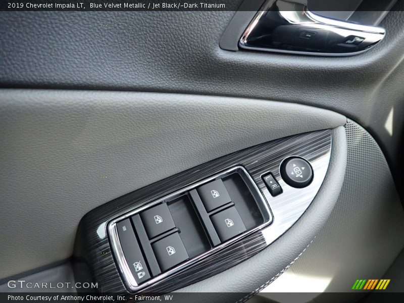 Blue Velvet Metallic / Jet Black/­Dark Titanium 2019 Chevrolet Impala LT
