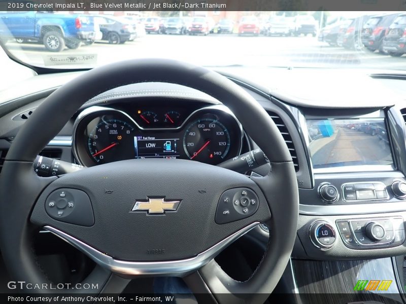 Blue Velvet Metallic / Jet Black/­Dark Titanium 2019 Chevrolet Impala LT