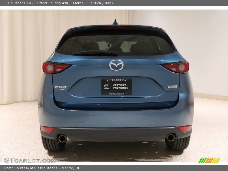 Eternal Blue Mica / Black 2019 Mazda CX-5 Grand Touring AWD
