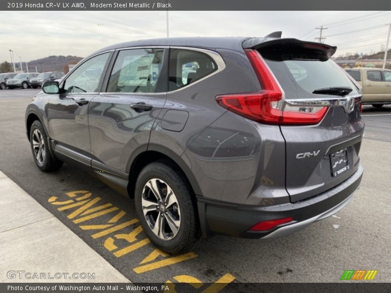 Modern Steel Metallic / Black 2019 Honda CR-V LX AWD