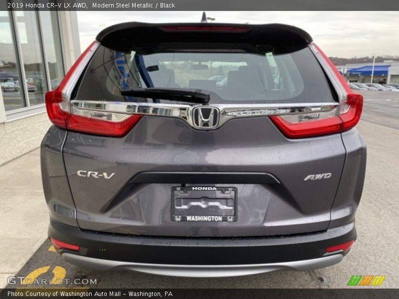 Modern Steel Metallic / Black 2019 Honda CR-V LX AWD
