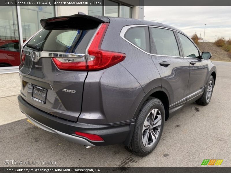 Modern Steel Metallic / Black 2019 Honda CR-V LX AWD