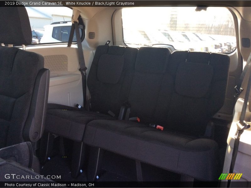 White Knuckle / Black/Light Graystone 2019 Dodge Grand Caravan SE