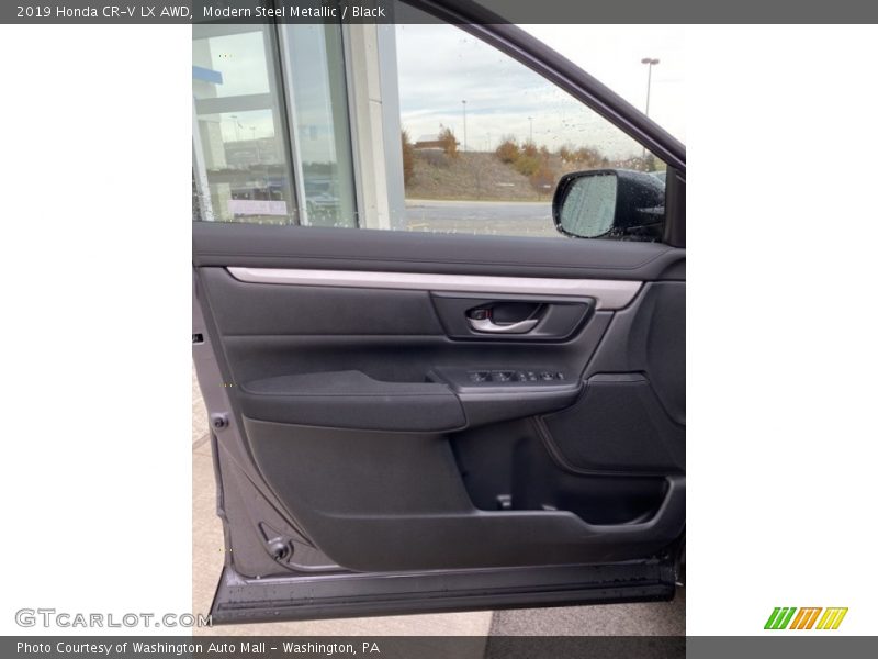 Modern Steel Metallic / Black 2019 Honda CR-V LX AWD