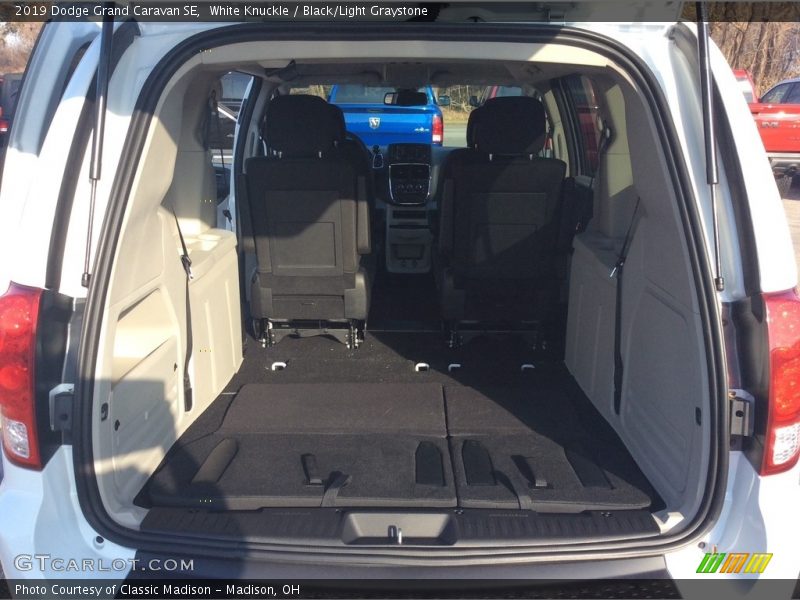 White Knuckle / Black/Light Graystone 2019 Dodge Grand Caravan SE