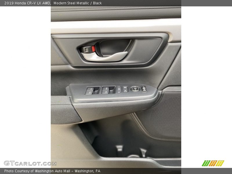 Modern Steel Metallic / Black 2019 Honda CR-V LX AWD
