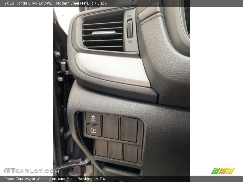 Modern Steel Metallic / Black 2019 Honda CR-V LX AWD