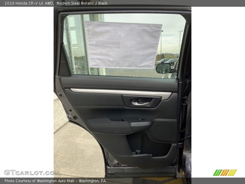 Modern Steel Metallic / Black 2019 Honda CR-V LX AWD