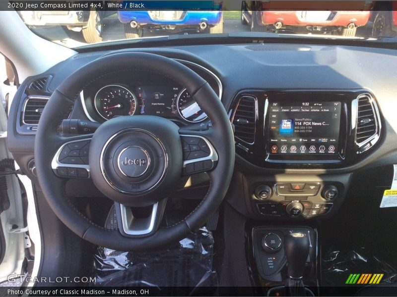 White / Black 2020 Jeep Compass Limted 4x4