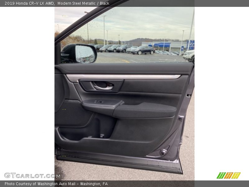 Modern Steel Metallic / Black 2019 Honda CR-V LX AWD
