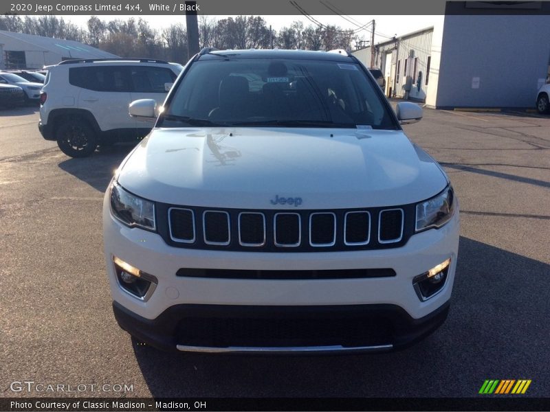White / Black 2020 Jeep Compass Limted 4x4