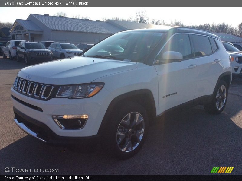 White / Black 2020 Jeep Compass Limted 4x4