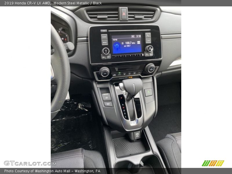 Modern Steel Metallic / Black 2019 Honda CR-V LX AWD