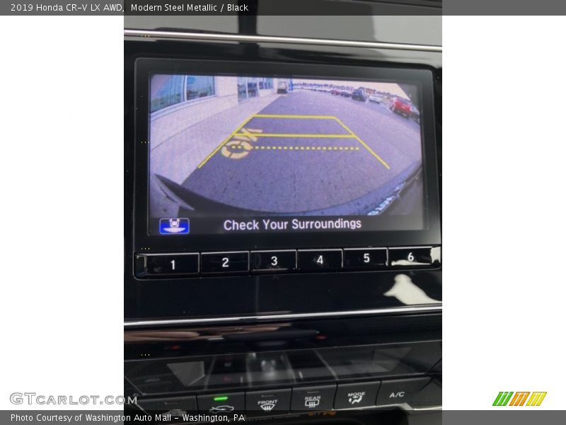 Modern Steel Metallic / Black 2019 Honda CR-V LX AWD