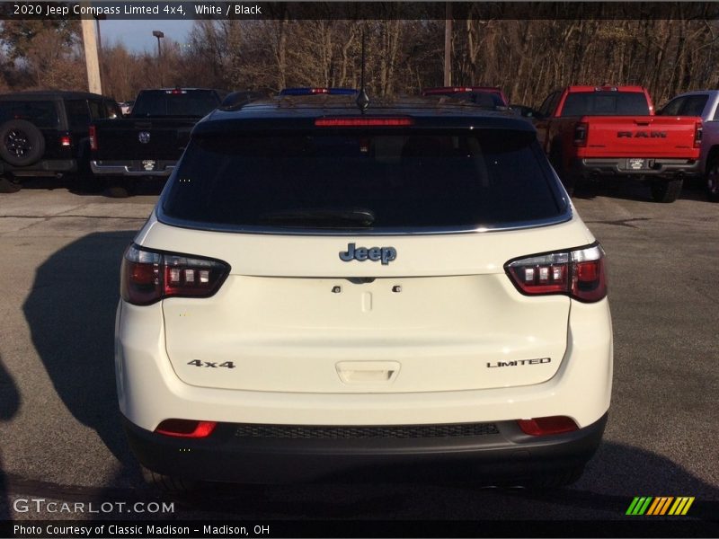White / Black 2020 Jeep Compass Limted 4x4