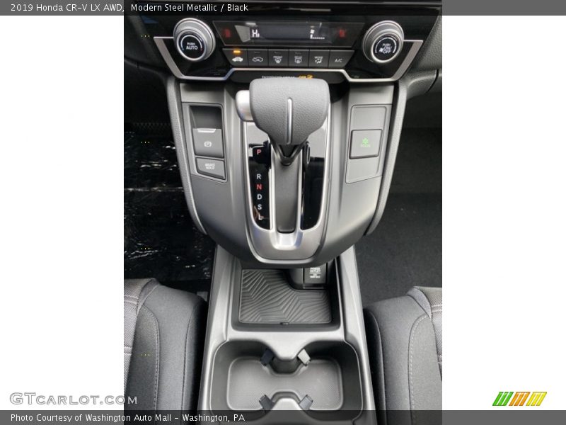 Modern Steel Metallic / Black 2019 Honda CR-V LX AWD