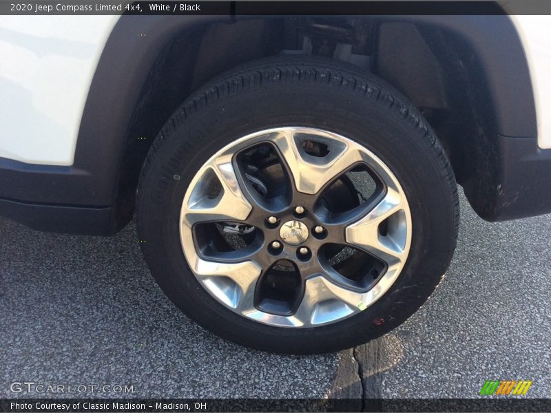 White / Black 2020 Jeep Compass Limted 4x4
