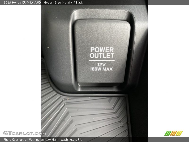 Modern Steel Metallic / Black 2019 Honda CR-V LX AWD