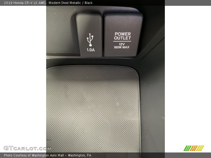 Modern Steel Metallic / Black 2019 Honda CR-V LX AWD