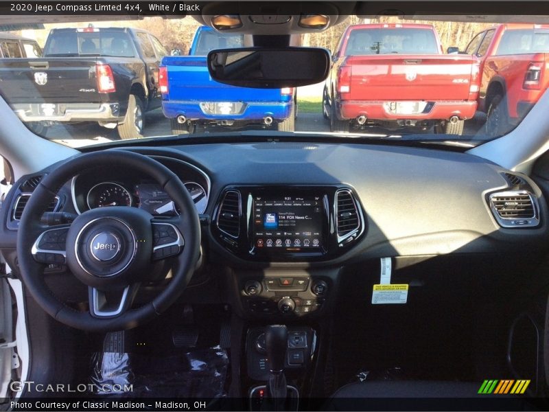 White / Black 2020 Jeep Compass Limted 4x4