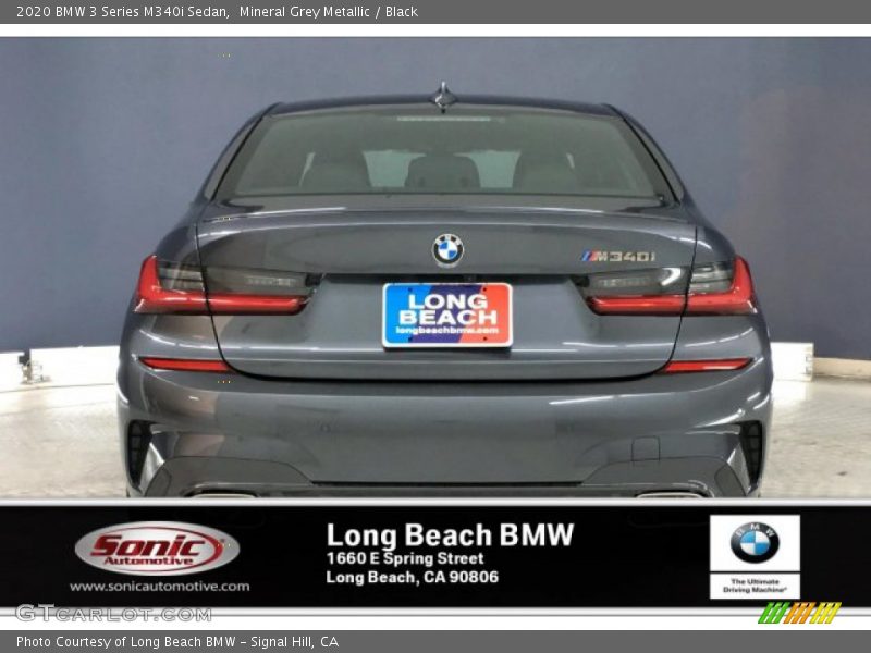 Mineral Grey Metallic / Black 2020 BMW 3 Series M340i Sedan