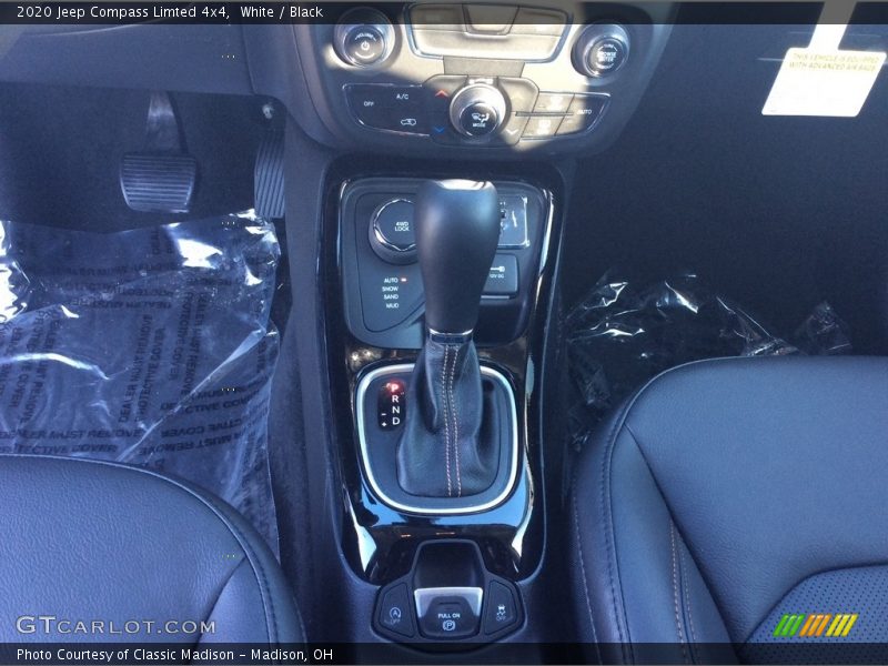 White / Black 2020 Jeep Compass Limted 4x4