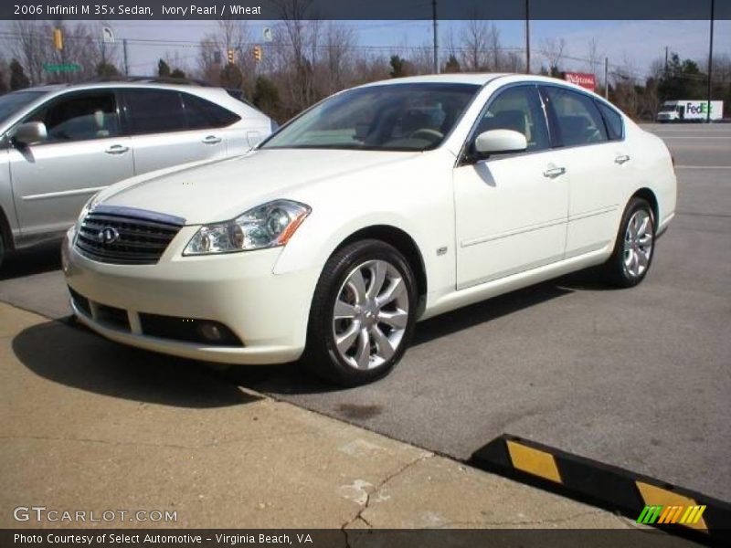 Ivory Pearl / Wheat 2006 Infiniti M 35x Sedan